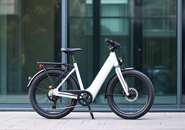 Bicicletta elettrica urbana di design