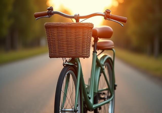Bicicletta da città classica in acciaio